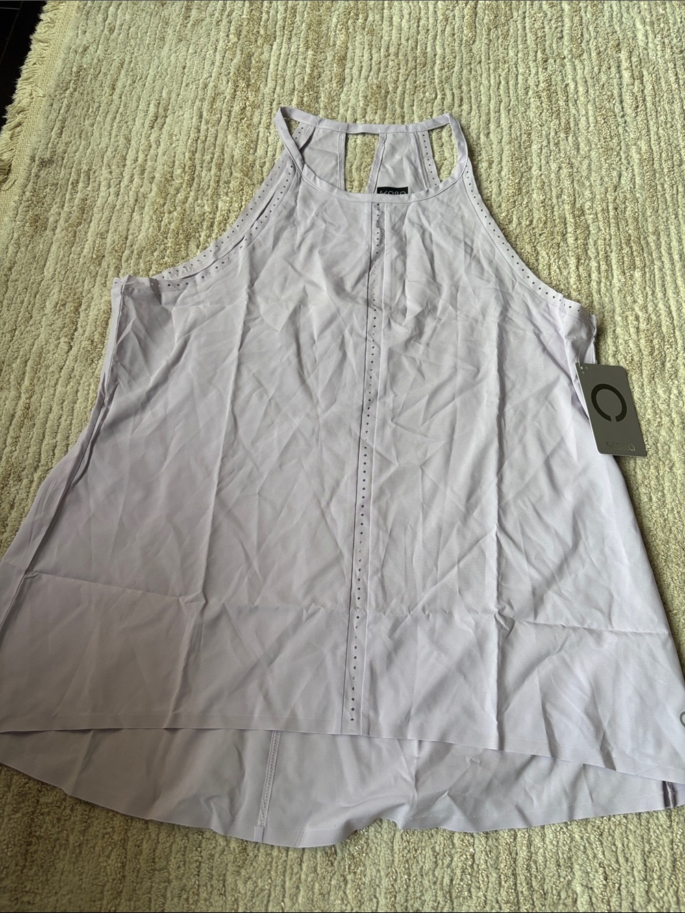 Skora Running size L Lavender running Racerback Tank